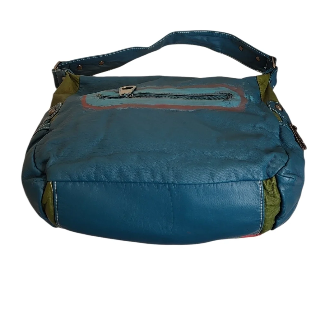 Nicole Lee ESTHER PATCHWORK Hobo Bag